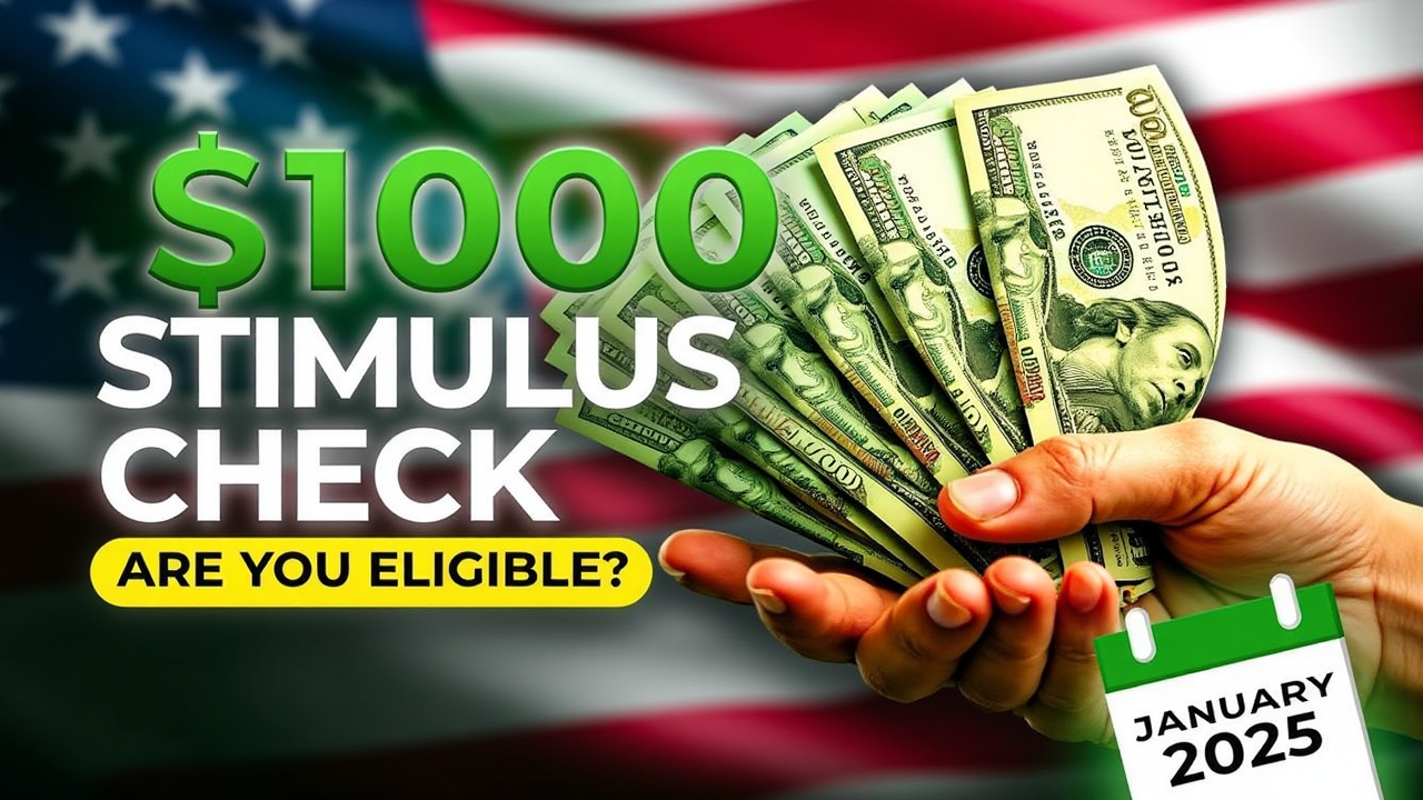 $1000 Stimulus Check January 2025: Eligibility & Payment Date