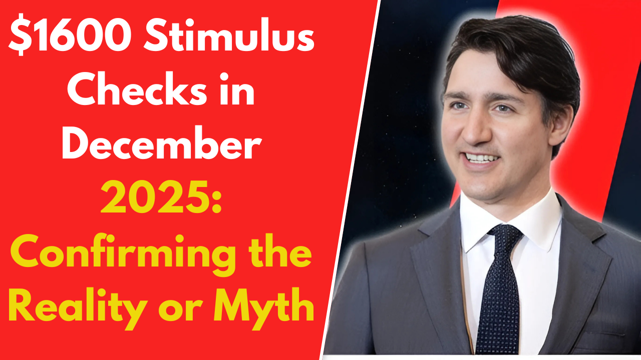 $1600 Stimulus Checks in December 2025: Confirming the Reality or Myth