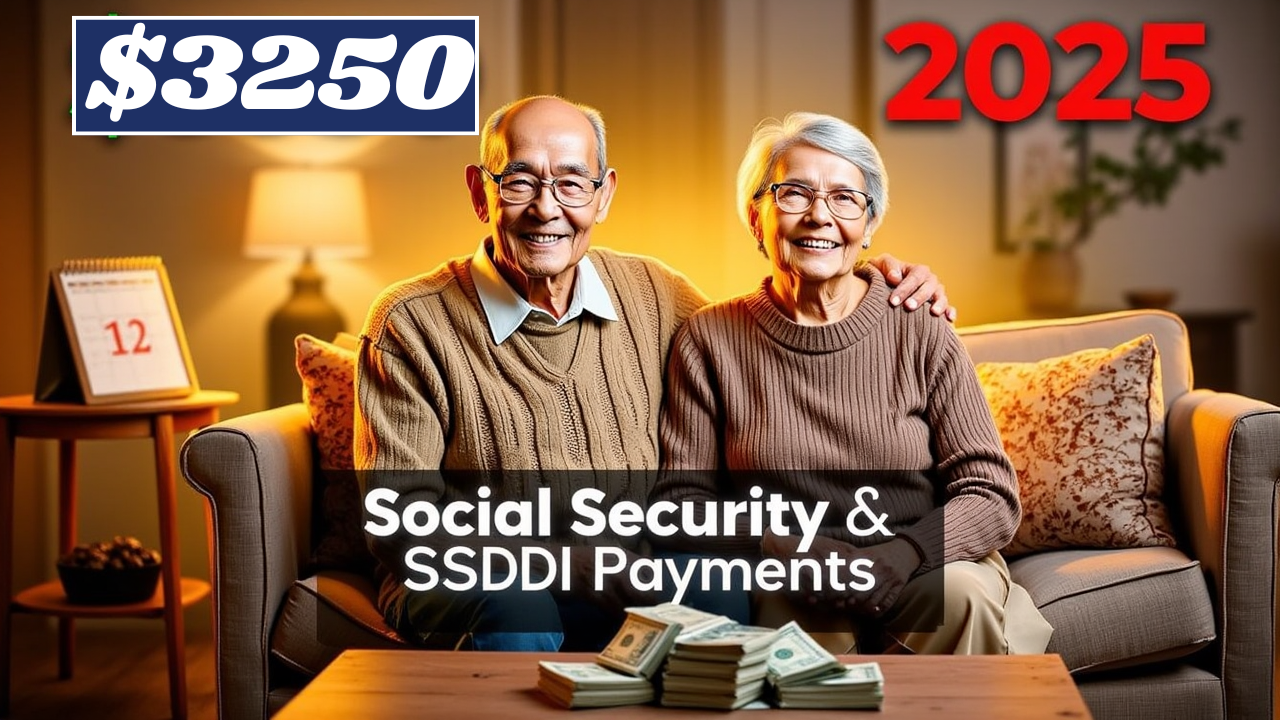 $3250 Social Security & SSDI Payments 2025: Date & Eligibility