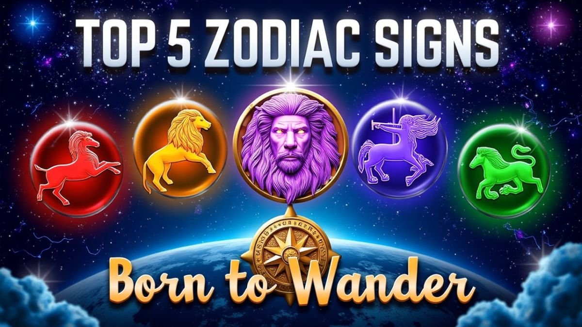 Top 5 Most Wanderlust Zodiac Signs