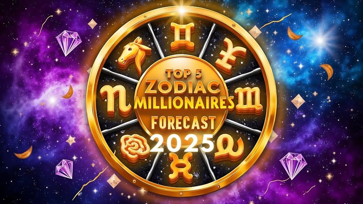 Top 5 Zodiac Signs Are Destined to Become Millionaires in 2025