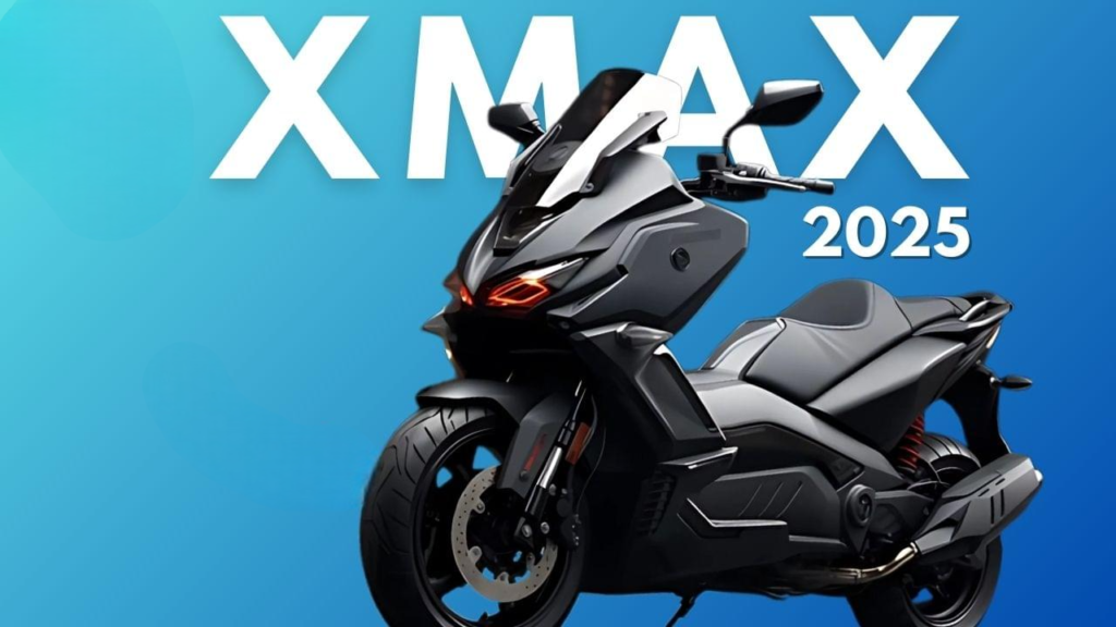 Design and comfort of Yamaha XMAX 2025