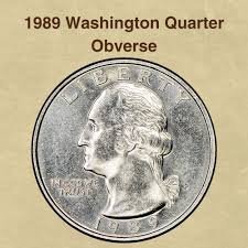 1989 Washington Quarter Design on Lincoln Cent Planchet